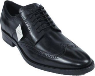 Cole Haan Mens Leather Lace Wing Oxford Grand 360 Shoes In Black