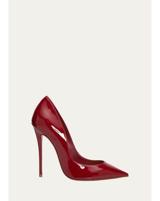 Christian Louboutin 120mm La Pigalle Patent Leather Pumps