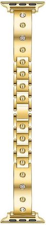 Posh Tech Cambell Stainless Steel Apple Watch Watchband in Gold at Nordstrom