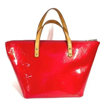 Louis Vuitton Pre-owned Tote Bags, female, Pink, Size: ONE SIZE Pre-owned Monogram Vernis Tote