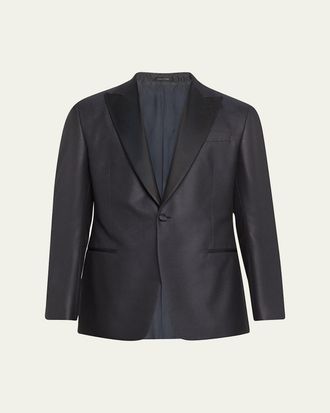 Giorgio Armani Mens Textured Dinner Jacket