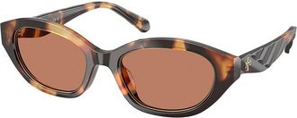 Tory Burch TY7232U 206673 Womens Sunglasses Tortoiseshell Size 52