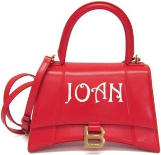 Balenciaga Pre-owned Leather balenciaga-bags - Dames - Vintage Handtas - Rood - ONE Size - Leer - Vintage