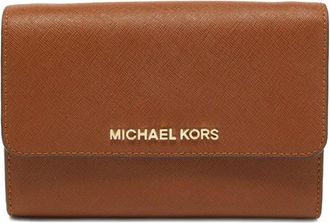 Michael Kors Portafoglio Jet Set - Marrone
