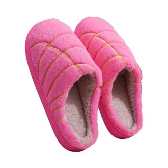 Generic Winter Slippers for Women Men Comfy Casual Non-Slip Warm Thick Soled Indoor Slipper Warm Cozy Plush Fuzzy Memory Foam Slippers