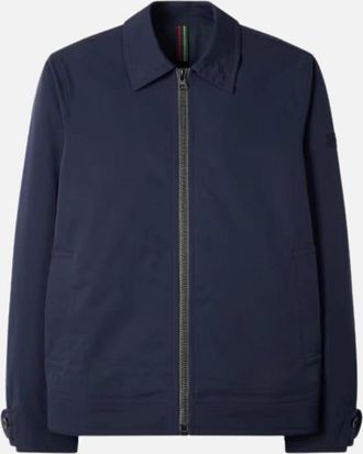 Paul Smith Mens Paul Smith Recycled Polyester Zip Blouson Jacket - Navy - Size: Regular/42