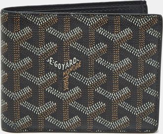 Goyard Black Goyardine Coated Canvas Victoire Bifold Wallet