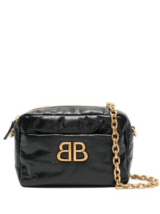 Balenciaga mini Monaco shoulder bag - women - Calf Leather - OS - Black