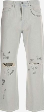 Golden Goose Light Blue Straight Leg Jeans