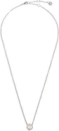 Fendi Collana con pendente in perla - Argento