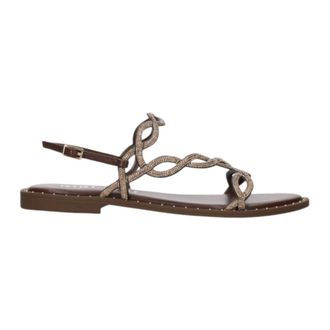 Bibi Lou Flat Sandals, female, Brown, Size: 10 US Bibi LOU Sandals Dark Brown