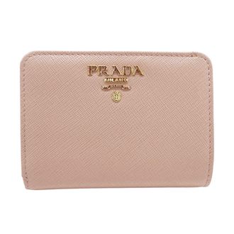 Prada Saffiano Pink Beige Saffiano Wallet (Bi-Fold) (Pre-Owned)