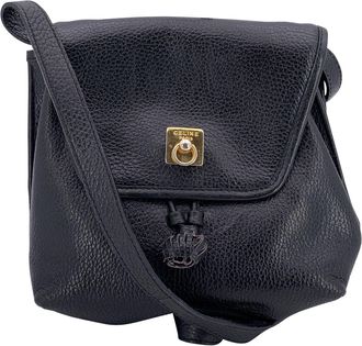 Celine Celine Vintage Leren Schoudertas