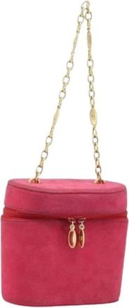 Dior Pre-owned Vintage Mini Schoudertas - Dames - Vintage Mini Tas - Roze - ONE Size - Su&egrave;de - Vintage