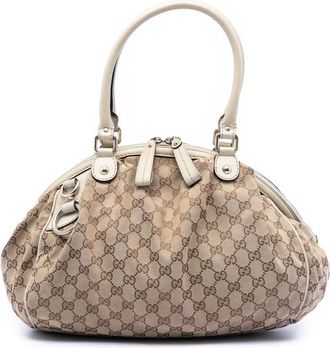 Gucci Pre-owned Gucci GG Canvas Sukey Satchel Ladies FAPTKVECDJISS8QQ