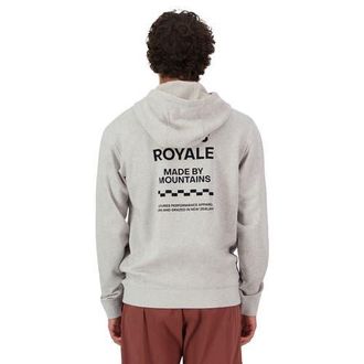 Mons Royale Inversion Merino Hoodie - Mens in Light Grey Heather at Nordstrom, Size X-Large