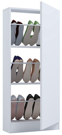 ebuy24 Ebuy24 - Vcm Wood Shoe Cabinet Zapato Commode Estante De Zapato Soporte De Zapato Fulisa L (blanco)