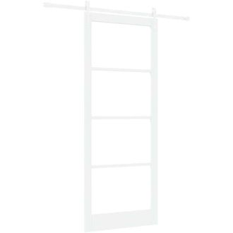 vidaXL Puerta Deslizante Orkdal Blanco 93 X 232 Cm Vidaxl