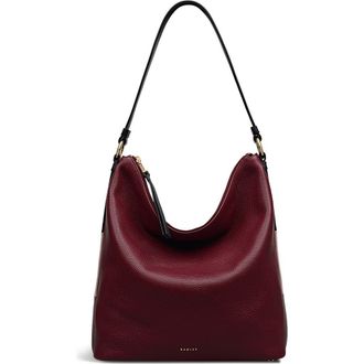 Radley London Waterloo Way Medium Ziptop Shoulder Bag in Merlot at Nordstrom