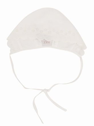 Paz Rodriguez Cuffietta per neonato in tessuto Paz Rodriguez Paz V25