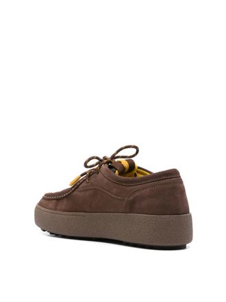 Moon Boot Mens Mtrack Low Boots Brown Shoes >