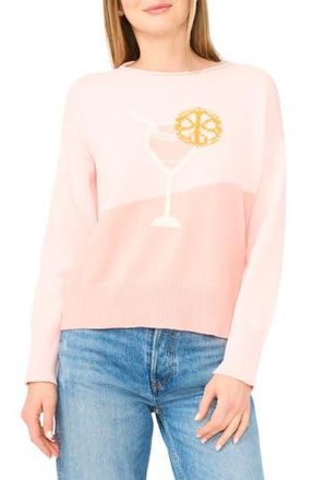 CeCe by Cynthia Steffe Roll Neck Sweater in Pointe Shoes at Nordstrom Rack, Size X-Small