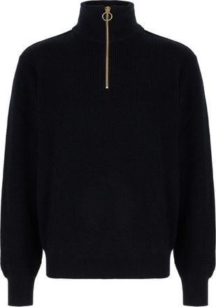 Paul & Shark Truien & Vesten, Heren, Blauw, L, Wol, Tech Wool Half Zip Sweater
