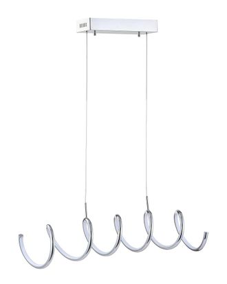 Jonathan Y Designs Jonathan Y Designs Ali 31In Dimmable Adjustable Integrated Led Linear Pendant