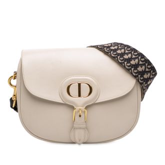 Dior Tweedehands Grote Gladde Kalfsleder Bobby Crossbody