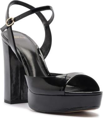 Alexandre Birman Amy Platform Sandal in Black at Nordstrom, Size 10.5