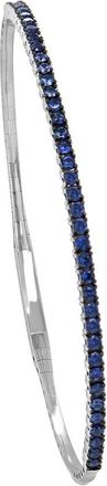 Sabrina Designs 14K 1.23 Ct. Tw. Diamond & Sapphire Bangle