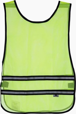Trespass Mens Visible Reflective Ribbon Solid Patterned Training Bib - Yellow - Size: 54/56/46/48/50/52/30/42/44/34/36/38/40/32