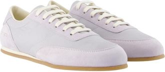 Common Projects Womens Leather Minimal Sneaker Purple Calfskin