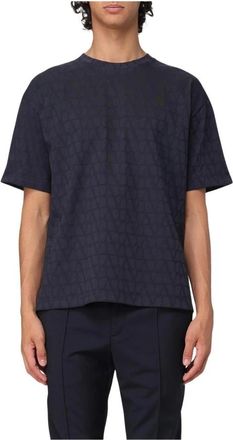 Valentino Hombre, Camisetas, Azul, Talla: M
