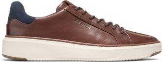 Cole Haan GrandPro Luxe Mile Trainer voor heren Bruine leren sneakers - C45103