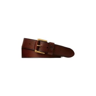 Polo Ralph Lauren Heren, Accessoires, Bruin, Maat: 95 CM Leer