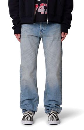 mnml Straight Leg Jeans in Western Blue at Nordstrom, Size 32