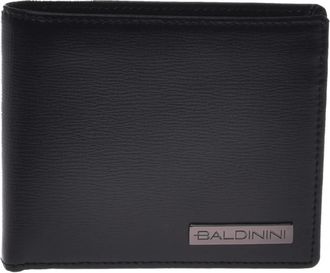 Baldinini Wallet in black palmellato leather - Heren - Portefeuilles - Zwart - ONE Size - Accessoires