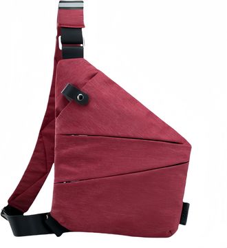 Generic Anti Theft Crossbody Bag, Unisex Sash Sling Travel Bag, Personal Flex Bag for Secure Carrying