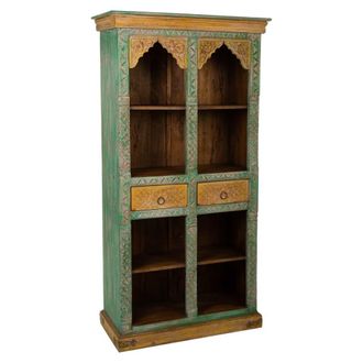 Wanderlust Deco Estanter&iacute;a de madera acabado artesanal