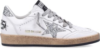 Golden Goose White Ball Star Leather Sneakers