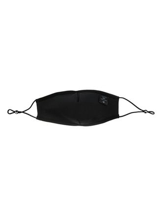 Marine Serre logo-embroidered face mask - men - Wool/Recycled Polyester - S/M - Purple