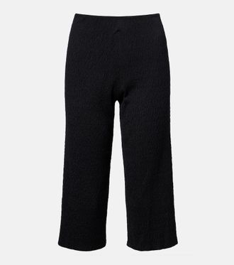 The Row Silk culottes