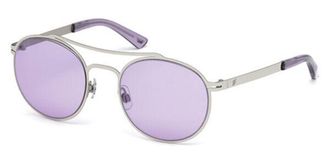 Web Eyewear WE0172 16Y Mens Sunglasses Silver Size 52