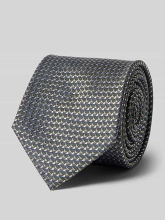 Prince Bowtie Seidenkrawatte mit Logo-Patch (7cm) in Gruen, Größe 1