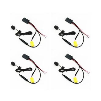 OEM 4 Adaptadores De Micr&oacute;fono Manos Libres Con Cable De Audio 5.0 Para Coche Para Alfa Romeo Punto 159