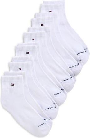 Tommy Hilfiger 6-Pack Athletic Quarter Length Socks in White at Nordstrom Rack