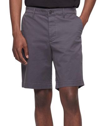 Calvin Klein Mens Chino Shorts Gray Size 32