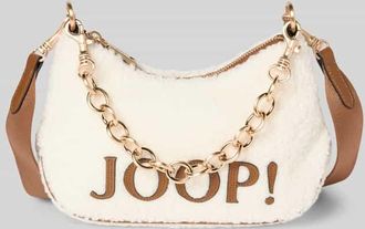 Joop Shoulder Bag mit mit Logo-Stitching Modell lanoso in Ecru, Größe 1