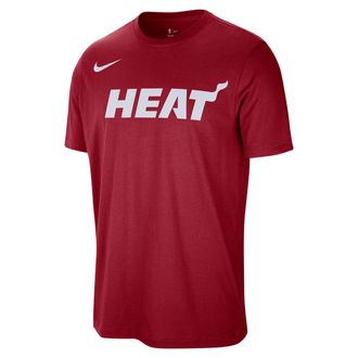 Nike Miami Heat Essentials Nike Mens NBA T-Shirt in Red | HQ9055-608